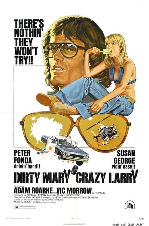 Dirty Mary Crazy Larry film posteri