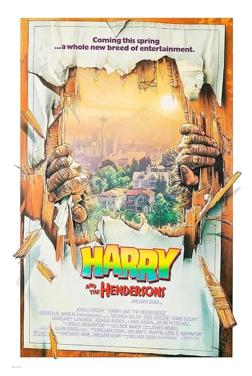 Harry and the Hendersons film posteri