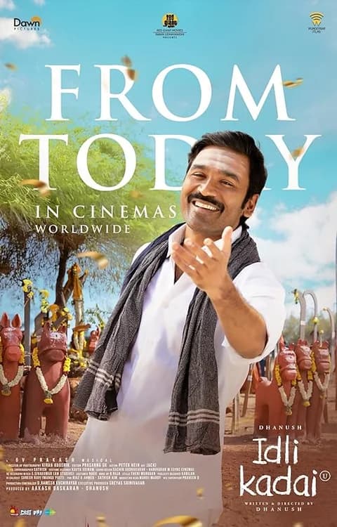 Idly Kadai film posteri